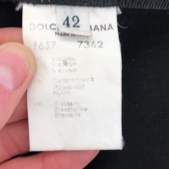 Dolce & Gabbana Trouser NWOT Straight Leg size 42 - Picture 6 of 10